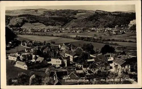 Ak Scheiblingkirchen Thernberg Neunkirchen in Niederösterreich, Panorama vom Ort