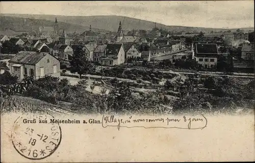 Ak Meisenheim an der Glan, Gesamtansicht