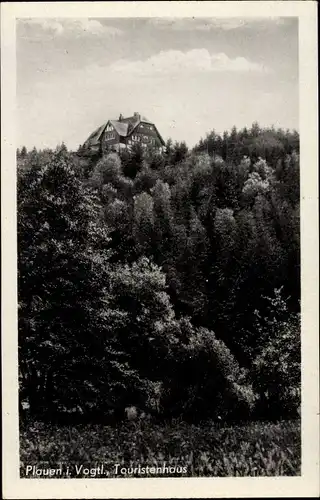 Ak Plauen im Vogtland, Touristenhaus, Wald