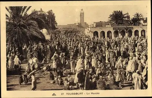 Ak Touggourt Algerien, Le Marché