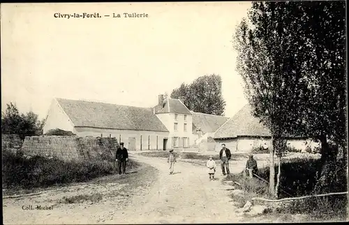 Ak Civry-la-Forêt Yvelines, La Tuilerie