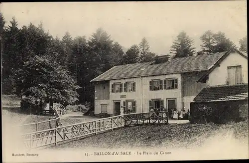 Ak Saint Maurice sur Moselle Vosges, Ballon d'Alsace, Le Plein du Canon