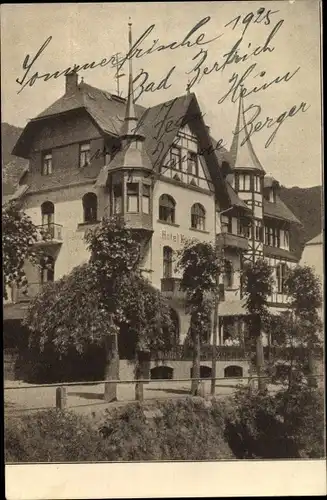 Ak Bad Bertrich in der Eifel, Hotel Kurfürst, C. P. Schmitt