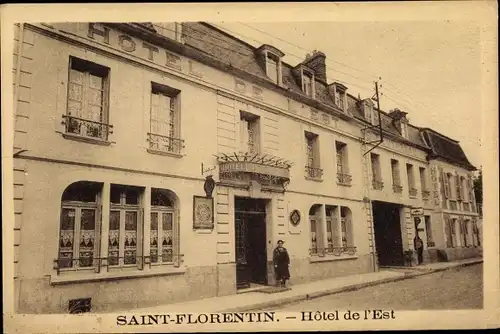 Ak Saint Florentin Yonne, Hotel de l'Est