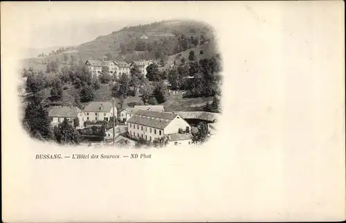 Ak Bussang Vosges, L'Hotel des Sources