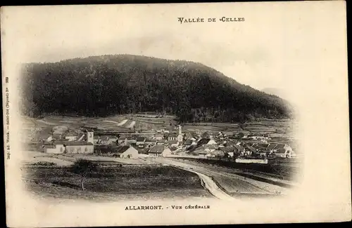 Ak Allarmont Vosges, Vue generale