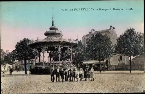 Ak Alfortville Val de Marne, Kiosque de la Musique