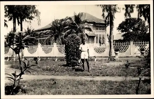 Ak Cotonou Dahomey Benin, Les Chargeurs Réunis