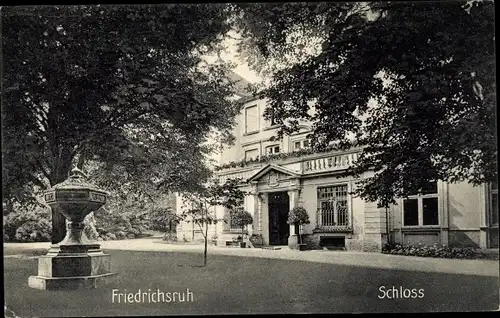 Ak Friedrichsruh Aumühle, Schloss