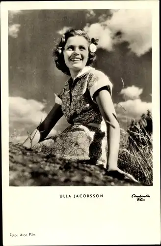 Ak Schauspielerin Ulla Jacobsson