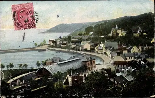 Ak Gorey Jersey Kanalinseln, St Aubin's, General View