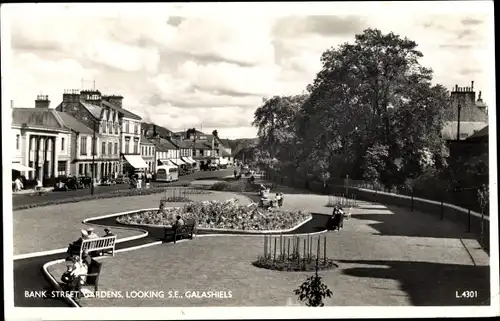 Ak Galashiels Scottish Borders Schottland, Bank Street Gardens