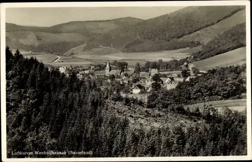 Ak Wenholthausen Eslohe im Sauerland, Panorama