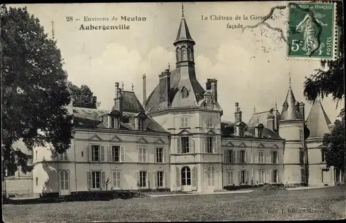 Ak Aubergenville Yvelines, Le Chateau