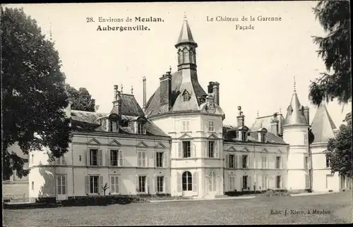 Ak Aubergenville Yvelines, Le Chateau