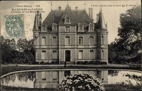 Ak Mazeires Deux Sèvres, Chateau de la Mesnardiere