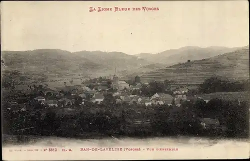 Ak Ban de Laveline Vosges, Panorama