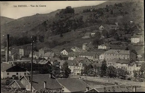 Ak La Bresse Vosges, Vue du Centre
