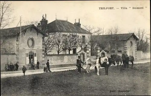 Ak Trilport Seine et Marne, Villa Belmont