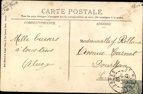 Ak Saint Mandé Val de Marne, Internat libre du Lycee Fenelon
