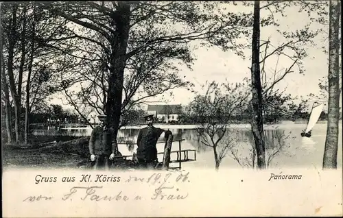 Ak Klein Köris Groß Köris im Kreis Dahme Spreewald, Panorama