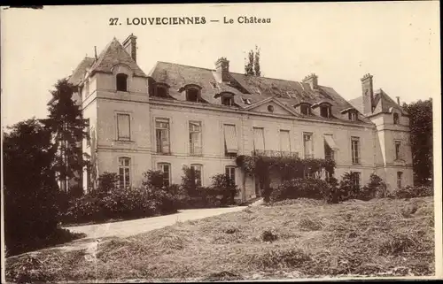 Ak Louveciennes Yvelines, Le Chateau