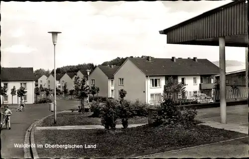 Ak Waldbröl Nordrhein Westfalen, Straßenpartie, Häuser