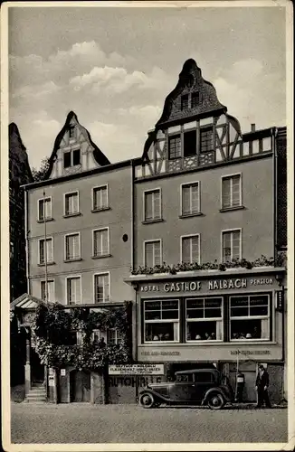 Ak Cochem an der Mosel, Gasthof Nalbach, Hans Fellenz