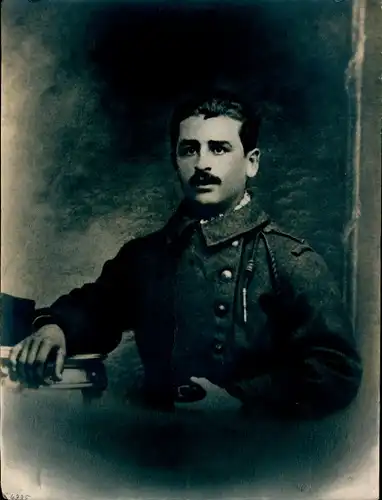 Foto Combalie, Henri, Toulouse, Portraitfotografie, Französischer Soldat