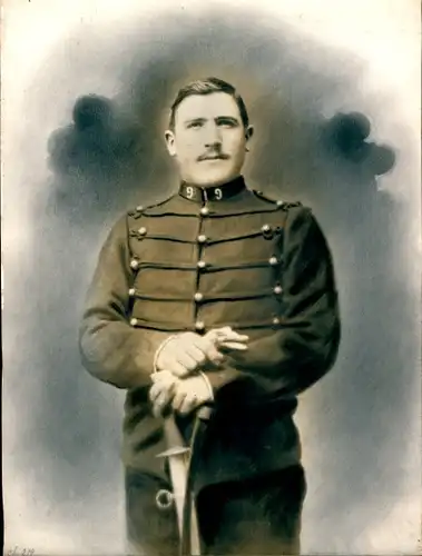 Foto Combalie, Henri, Toulouse, Portraitfotografie, Französischer Soldat