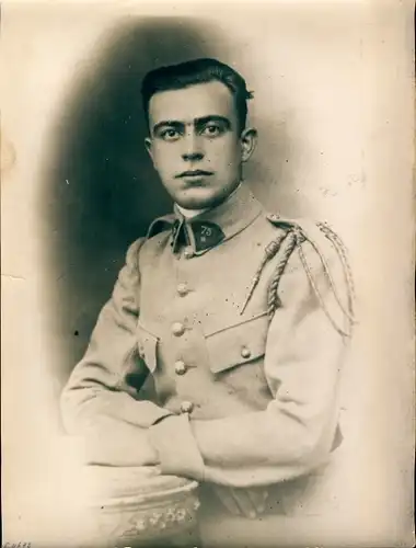 Foto Combalie, Henri, Toulouse, Portraitfotografie, Französischer Soldat