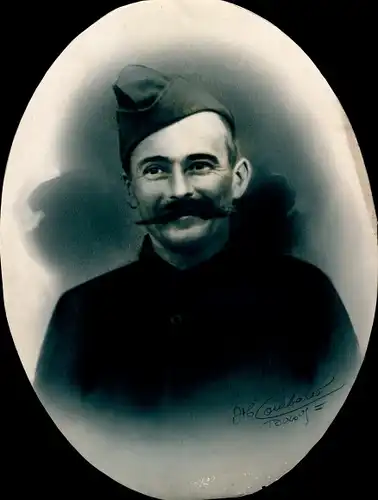 Foto Combalie, Henri, Toulouse, Portraitfotografie, Französischer Soldat