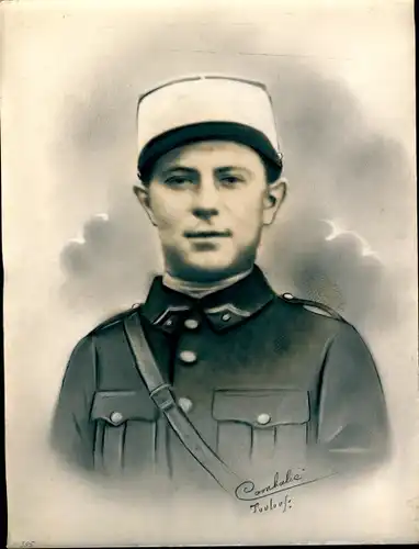 Foto Combalie, Henri, Toulouse, Portraitfotografie, Französischer Soldat