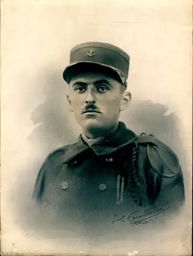 Foto Combalie, Henri, Toulouse, Portraitfotografie, Französischer Soldat