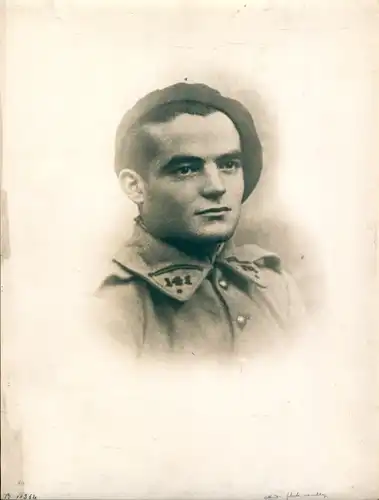 Foto Combalie, Henri, Toulouse, Portraitfotografie, Französischer Soldat