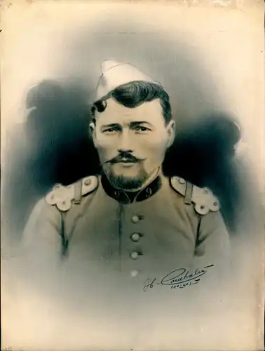 Foto Combalie, Henri, Toulouse, Portraitfotografie, Französischer Soldat