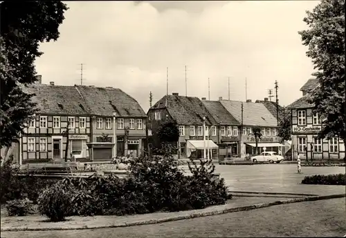 Ak Arendsee in der Altmark, Rathausvorplatz