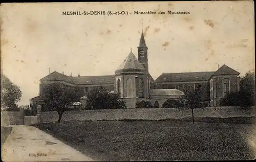 Ak Mesnil Saint Denis Yvelines, Monastere des Mousseaux