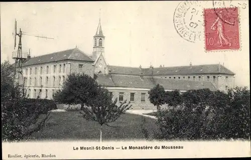 Ak Mesnil Saint Denis Yvelines, Le Monastere du Mousseau