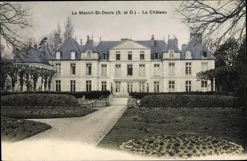 Ak Mesnil Saint Denis Yvelines, Le Chateau