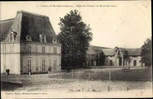 Ak Montfort l'Amaury Yvelines, Chateau de Mareil le Guyon