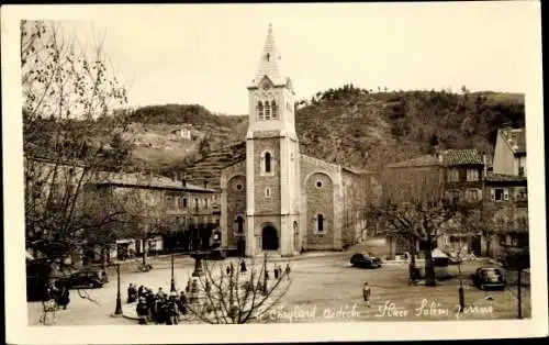 Ak Le Cheylard Ardèche Auvergne-Rhône-Alpes, Kirche