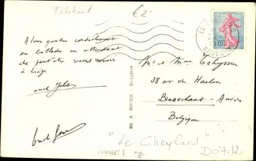 Ak Le Cheylard Ardèche Auvergne-Rhône-Alpes, Kirche