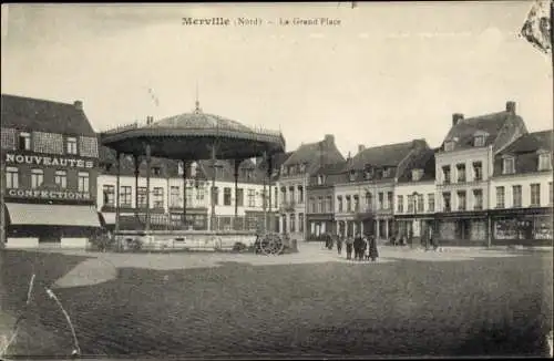 Ak Merville Nord, La Grand Place