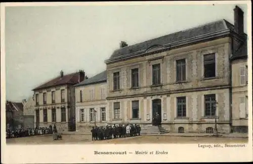 Ak Bessancourt Val d'Oise, Mairie, Ecoles