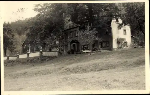 Ak Krippen Bad Schandau Sächsische Schweiz, Landgasthaus Ziegelscheune