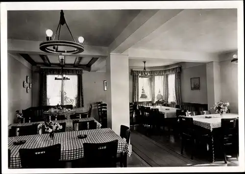 Ak Großeledder Dabringhausen Wermelskirchen im Bergischen Land, Verwalterhaus, Speisesaal