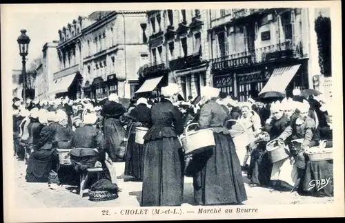 Ak Cholet Maine et Loire, Marche au Beurre