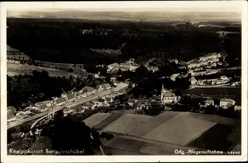 Ak Bad Gottleuba-Berggießhübel in Sachsen, Fliegeraufnahme