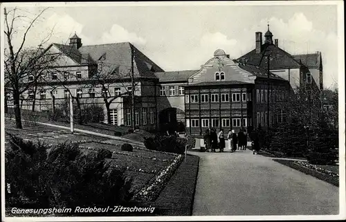 Ak Zitzschewig Radebeul Sachsen, Genesungsheim